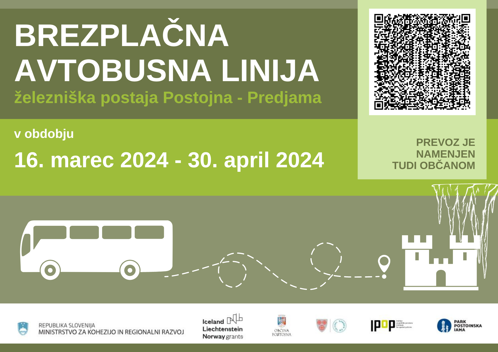 brezplačna avtobusna linija